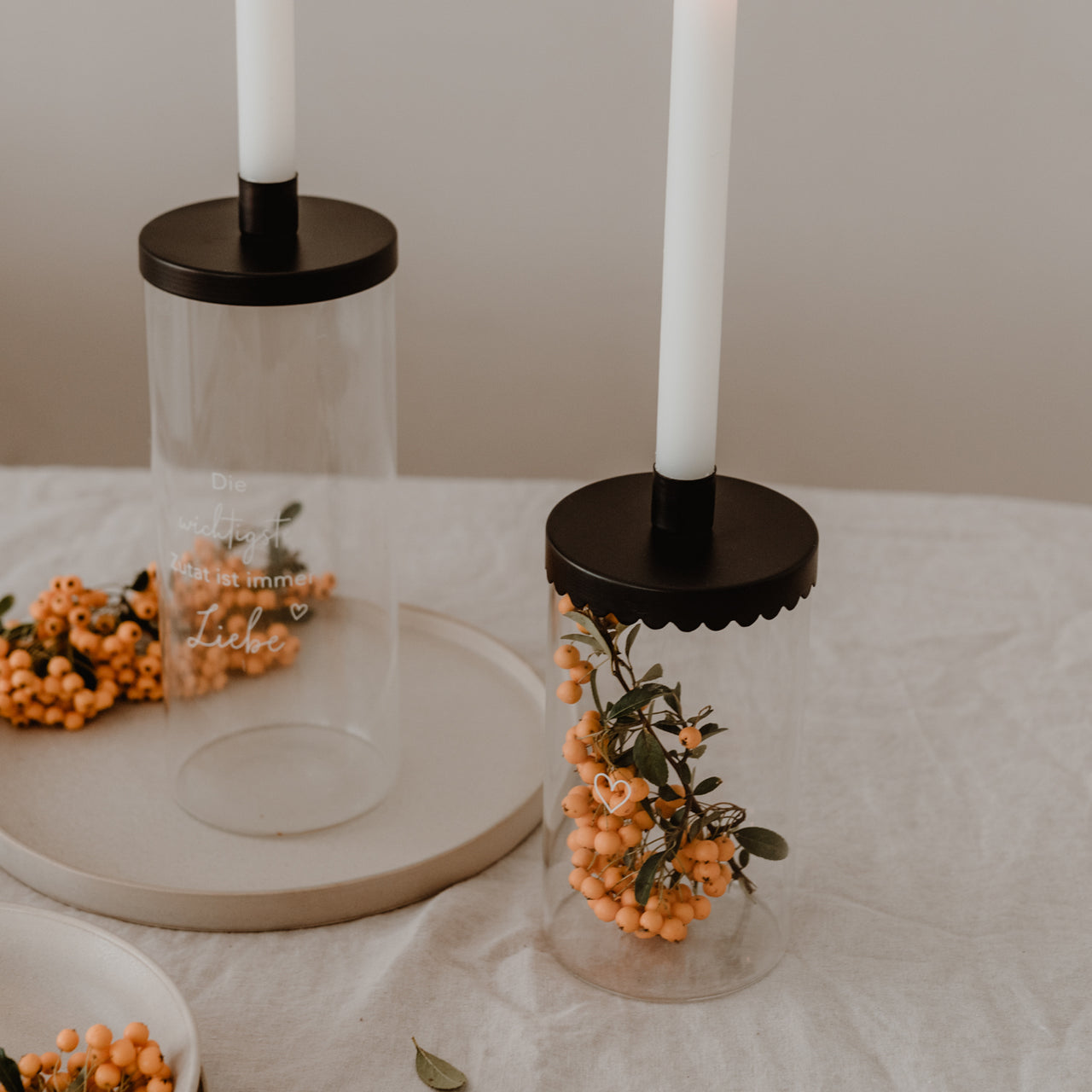 Speiseteller steingrau