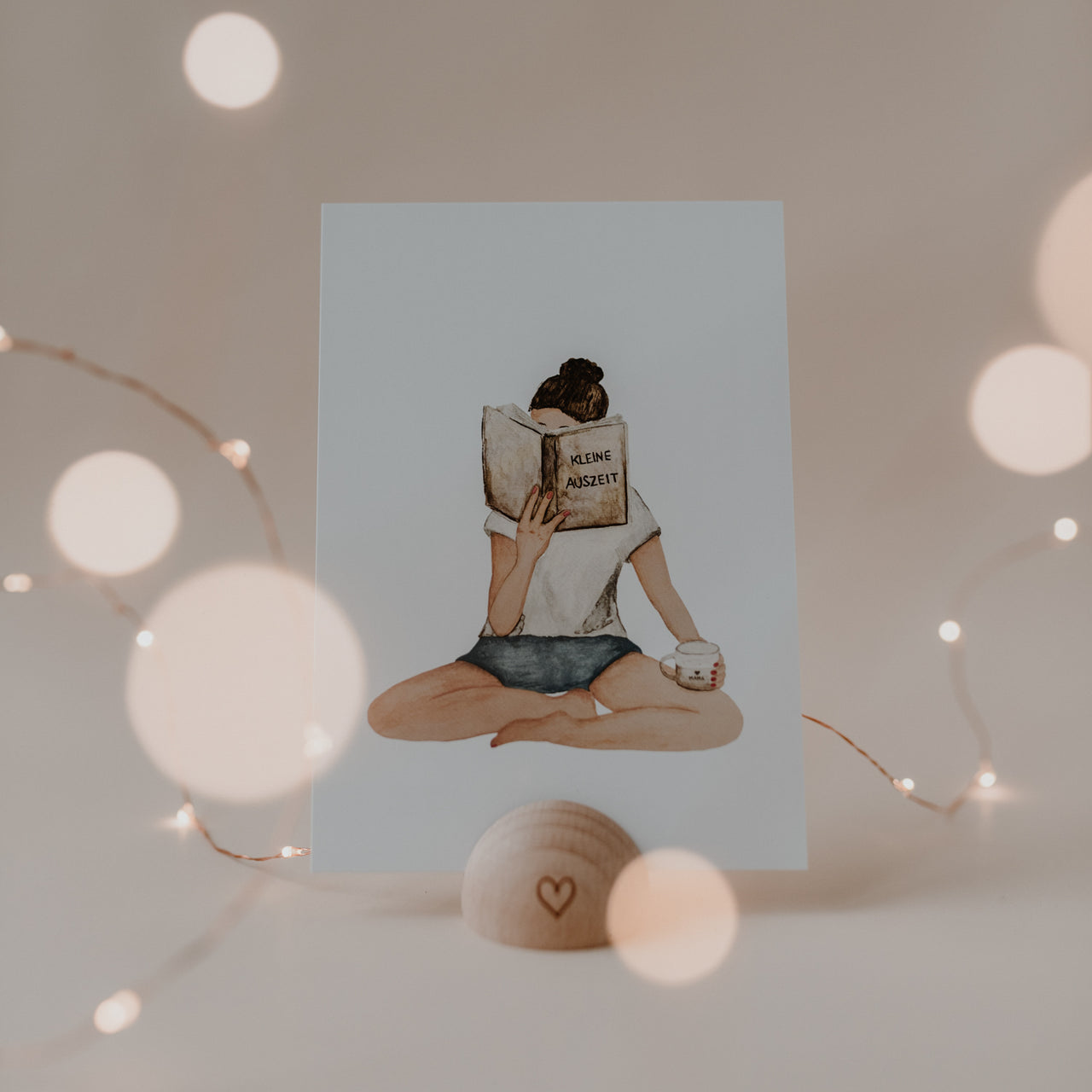Aquarellkarte Me Time