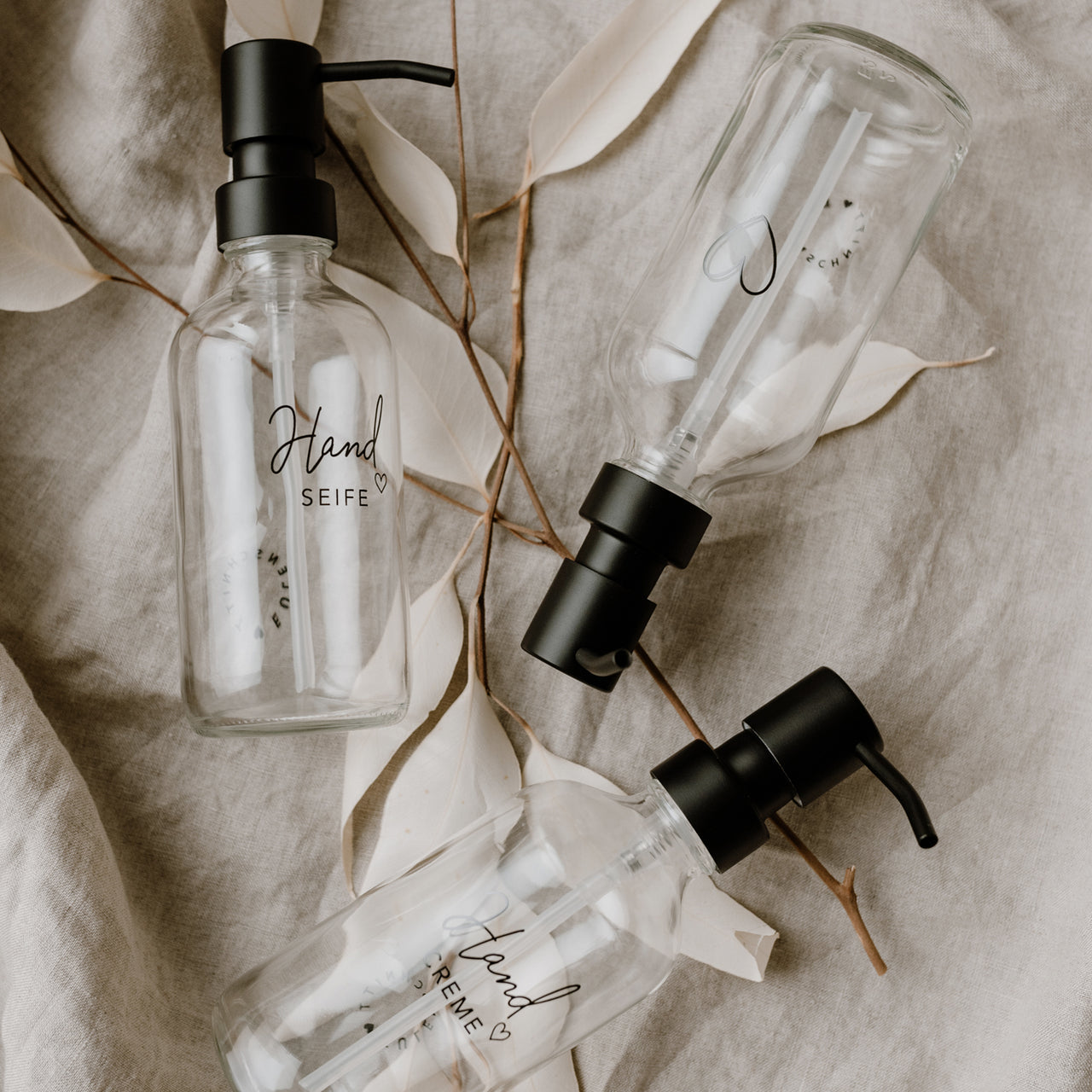 Seifenspender Handseife transparent 250ml