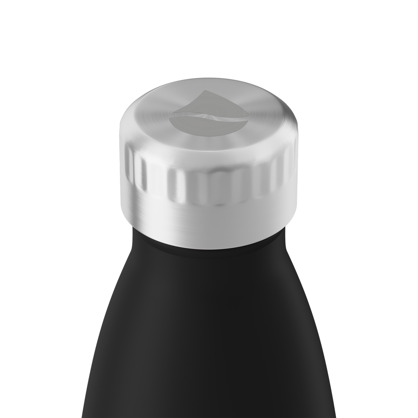 FLSK Edelstahl Trinkflasche BLCK 1000 ml