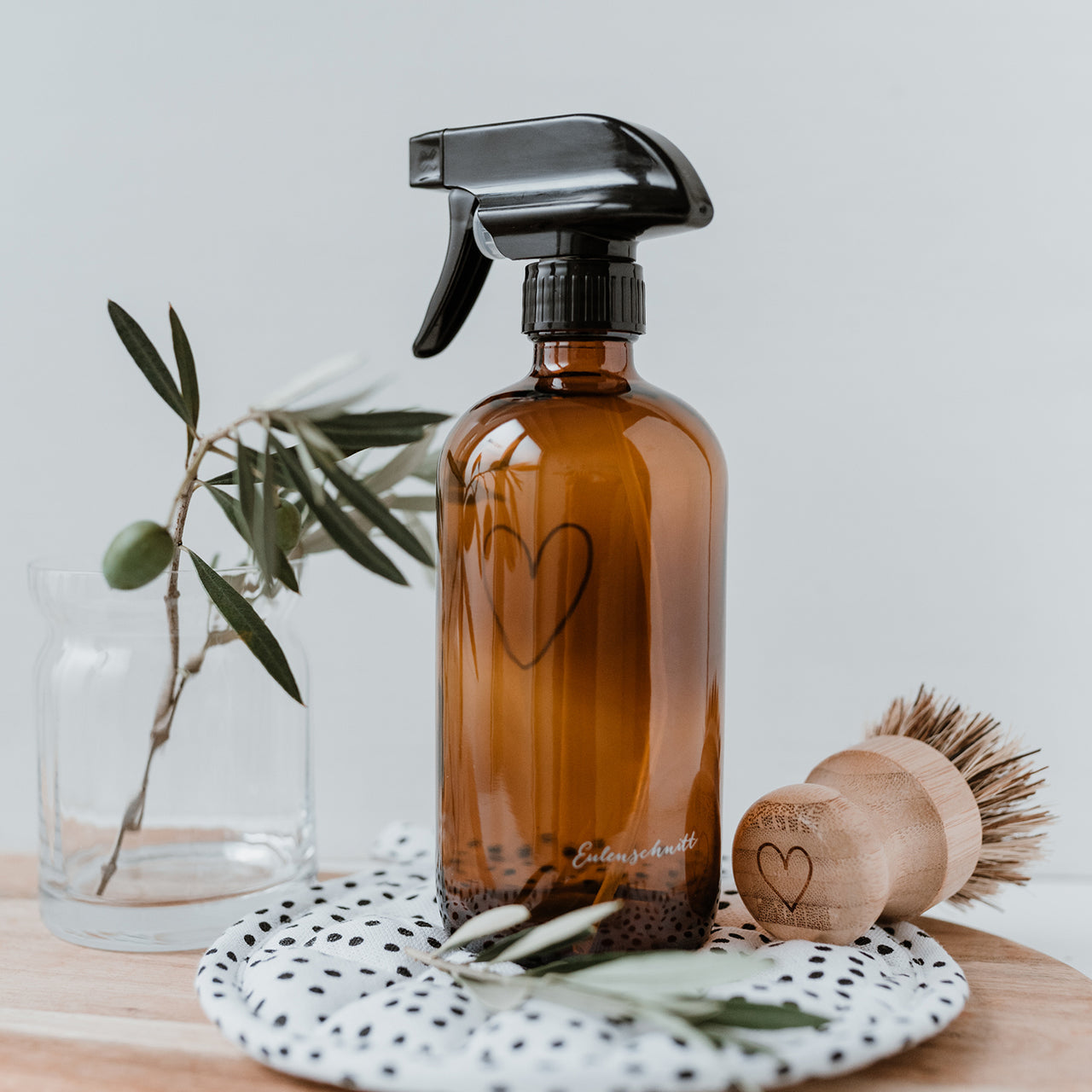 Sprühflasche Herz 500ml
