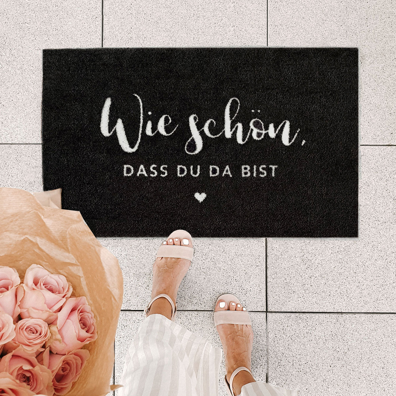 Waschbare Fußmatte Wie Schön 75 x 45