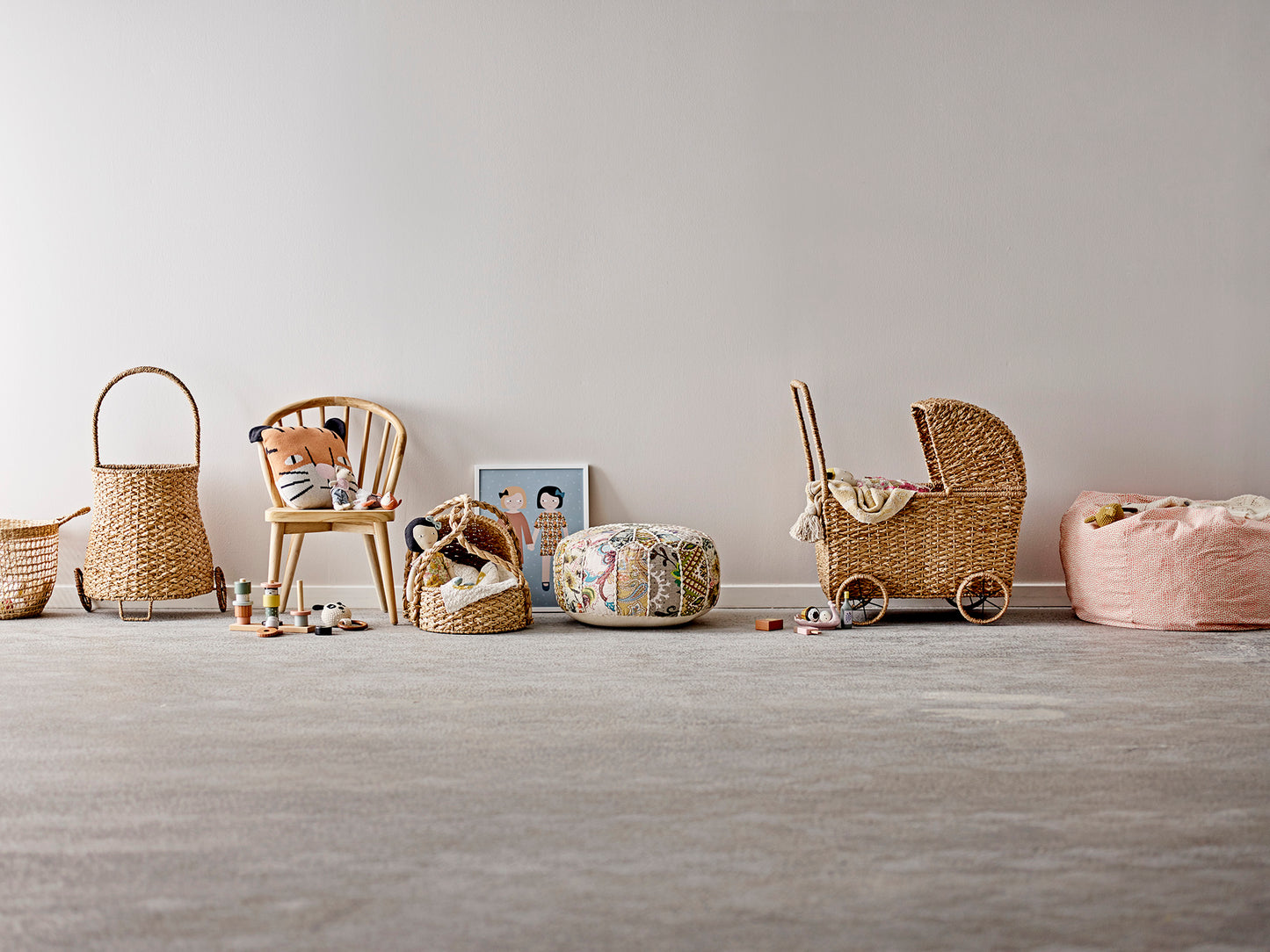 Hesam Korb Natur Seegras