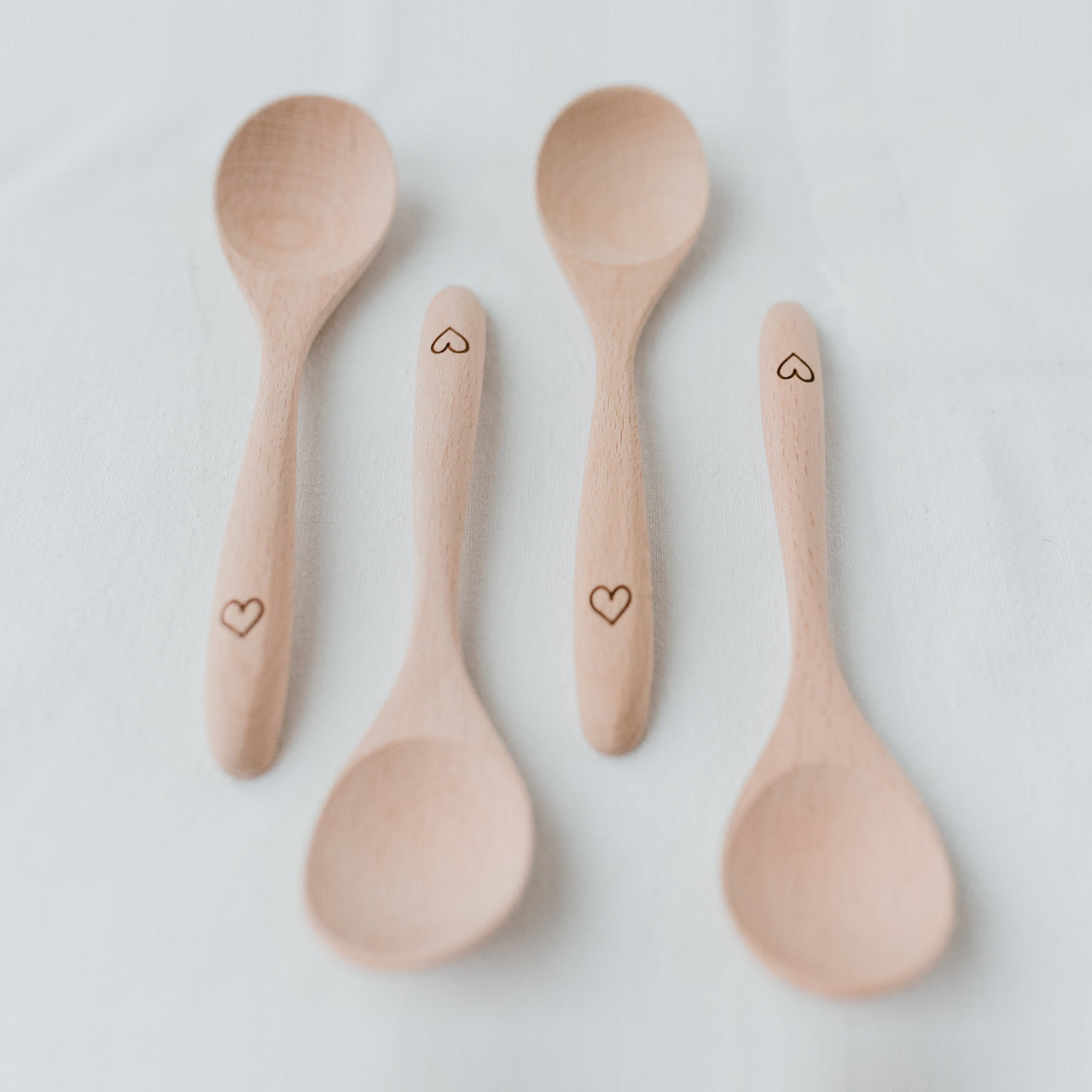 Holzlöffel im 4er Set