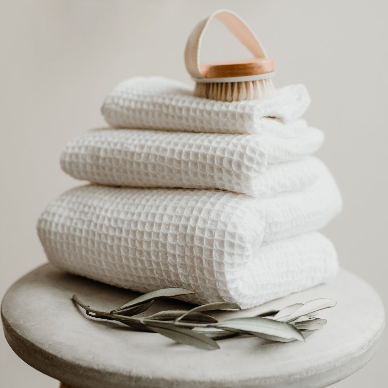 Handtuch Waffeloptik 140x70cm