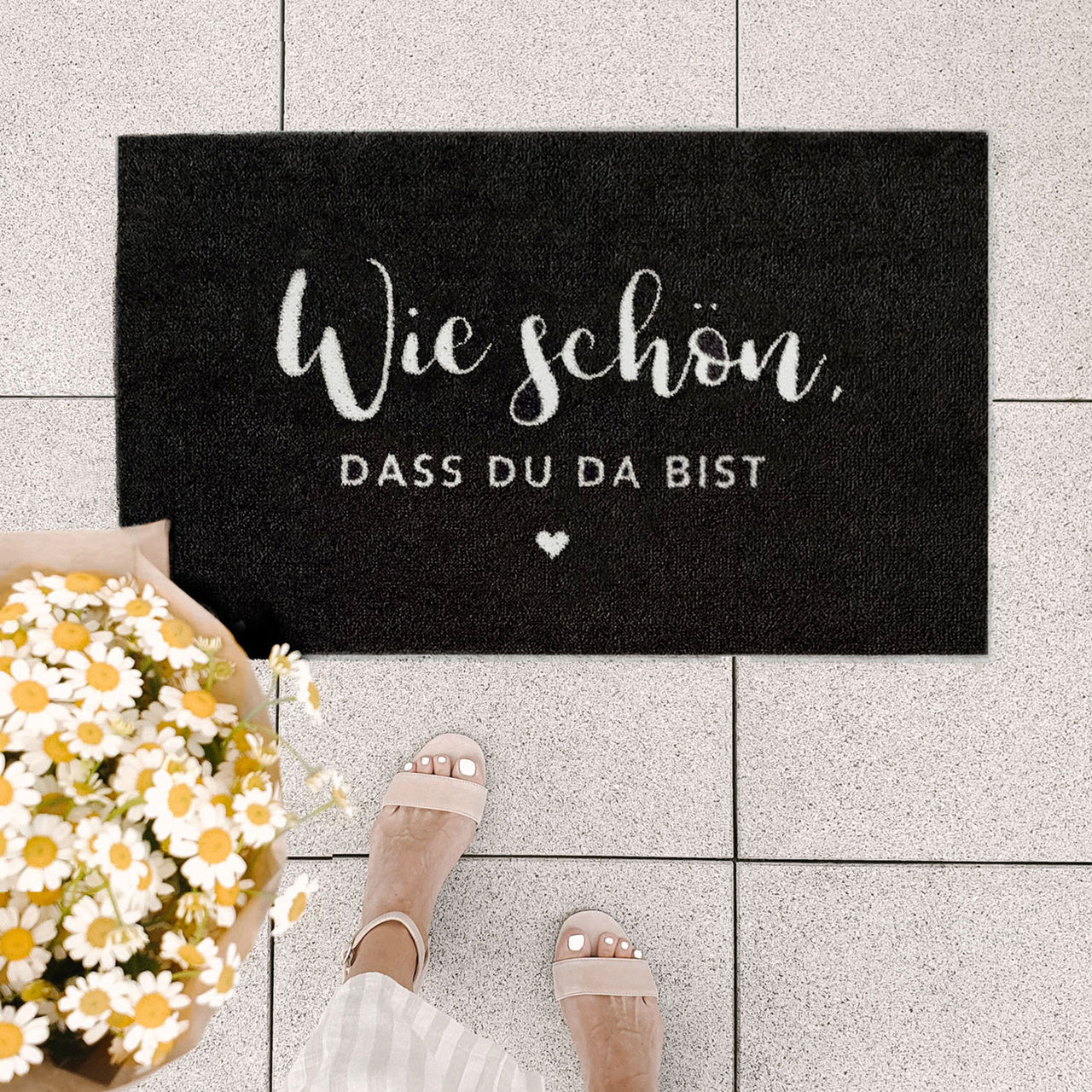 Waschbare Fußmatte Wie Schön 75 x 45