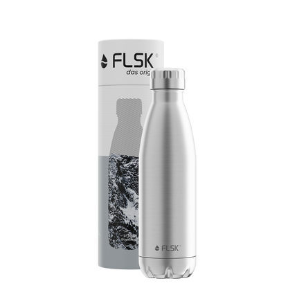 FLSK Edelstahl Trinkflasche STNLS 500 ml