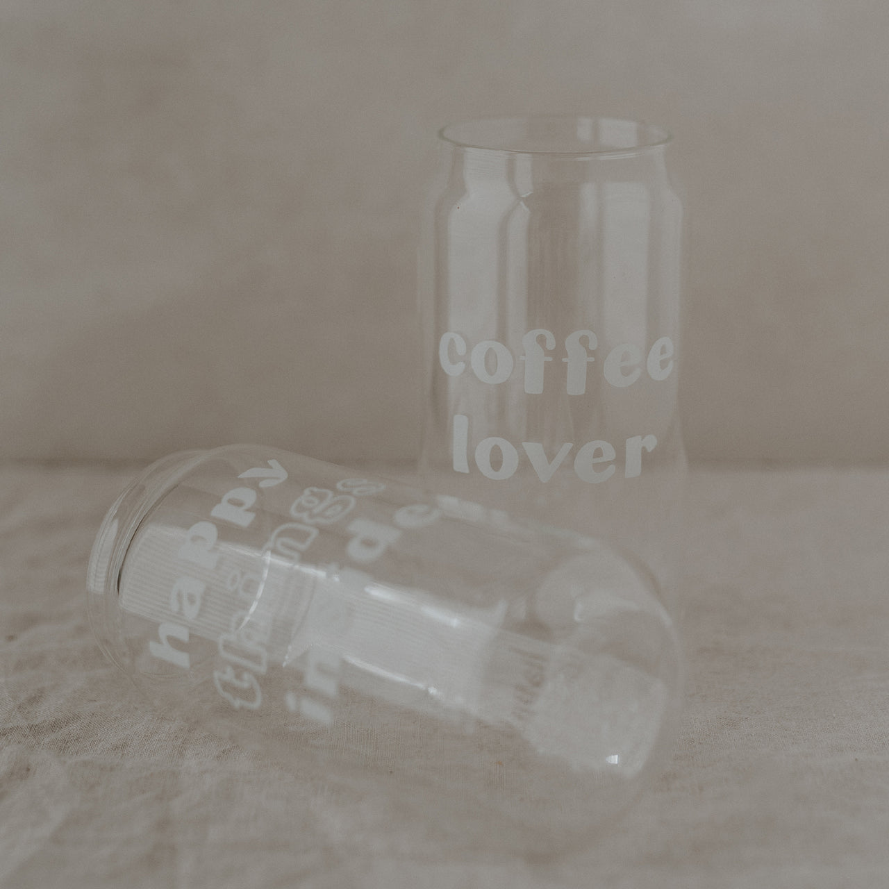 Hohes Trinkglas Coffee Lover