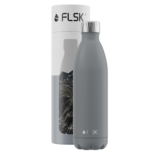 FLSK Edelstahl Trinkflasche Stone 750 ml